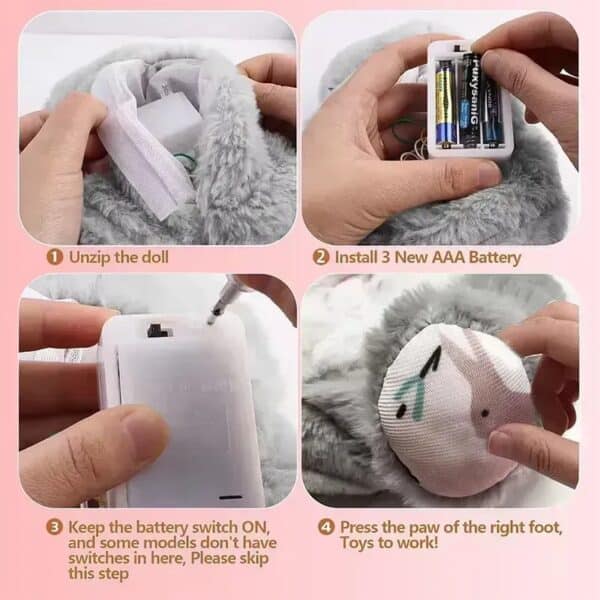 Musical Breathing Stitch Doll - Image 3