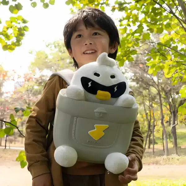 Cute 3D Animal Design Unisex Cool Backpack For Kids - Image 7