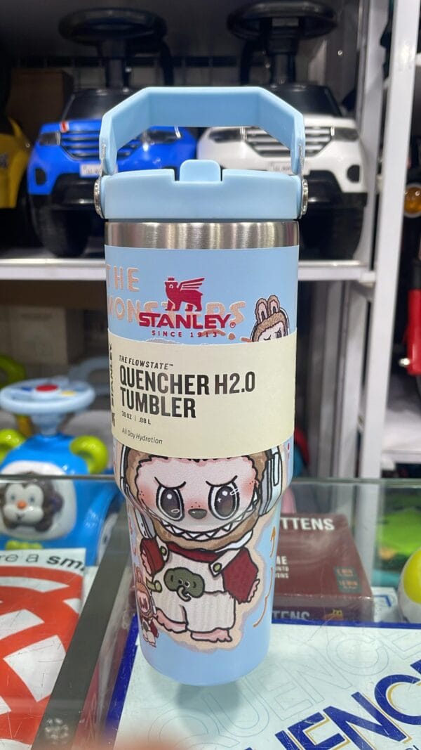 Labubu Stanley IceFlow Flip Straw Tumbler - Image 2