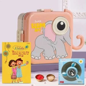 Kids Lunch Box Rakhi hamper