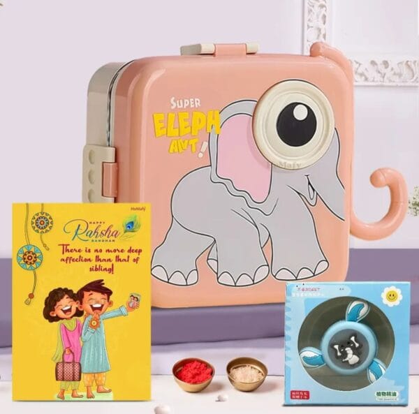Kids Lunch Box Rakhi hamper