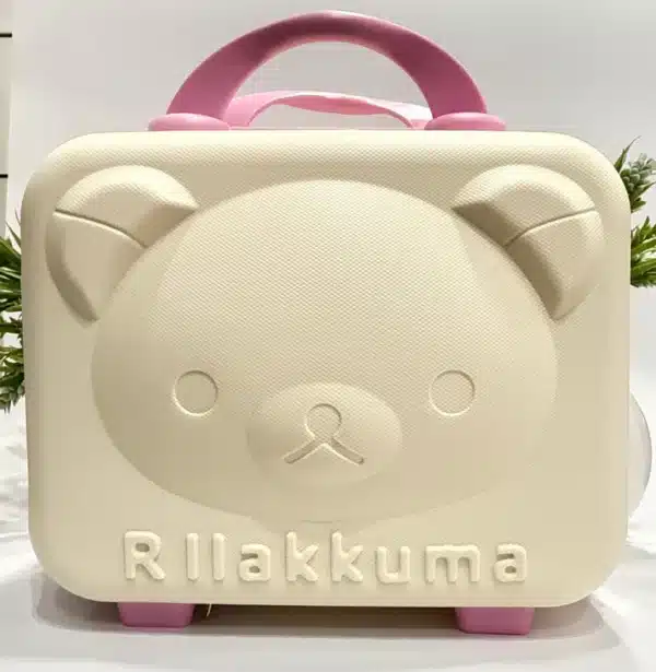 Cute Bear 3D Vanity Case with Lock - Image 6