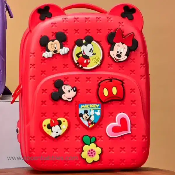 Kids Silicone Cartoon Bag with Stick-Ons – Waterproof & Customizable Backpack - Image 3