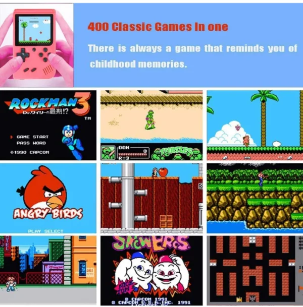 Sup Game Box – 400 Retro Games | 3” HD Screen - Image 2