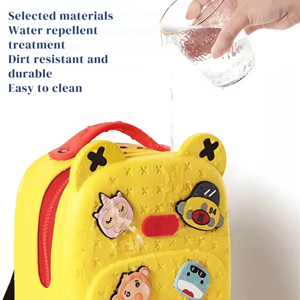 STOFFIER GARTEN School Bag – Water-Resistant, Stylish & Durable with DIY Patches - Image 4