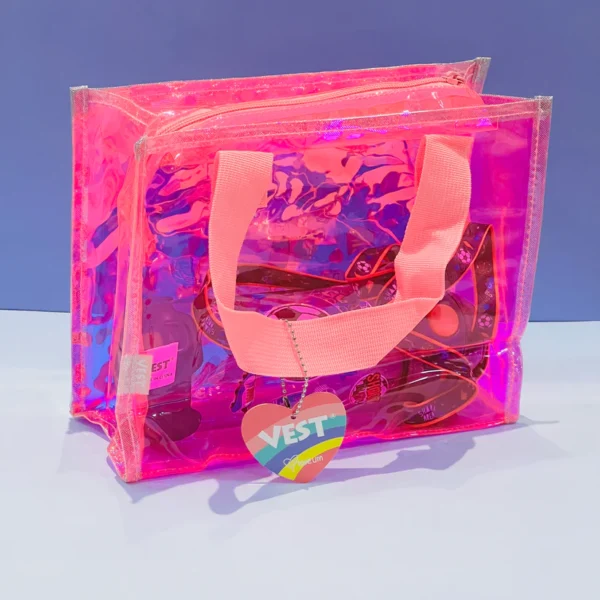Kids Luxury Holographic Tote Bag - Image 5