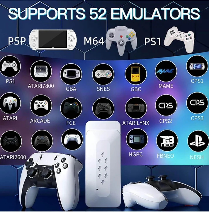 Video Game Console for TV Gaming | 52+ Emulators - Image 3