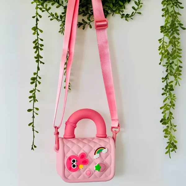 Cartoon-Themed Stylish Sling Bag for Girls with Handle – Cute, Practical & Water-Resistant - Image 3