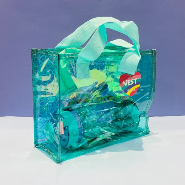 Kids Luxury Holographic Tote Bag - Image 2