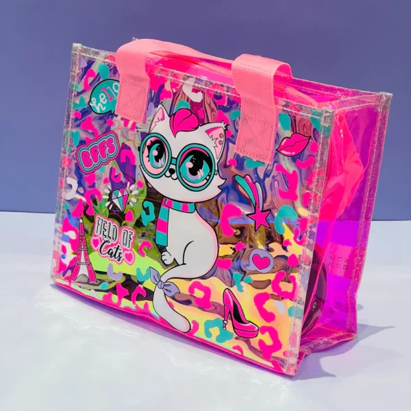 Kids Luxury Holographic Tote Bag - Image 7