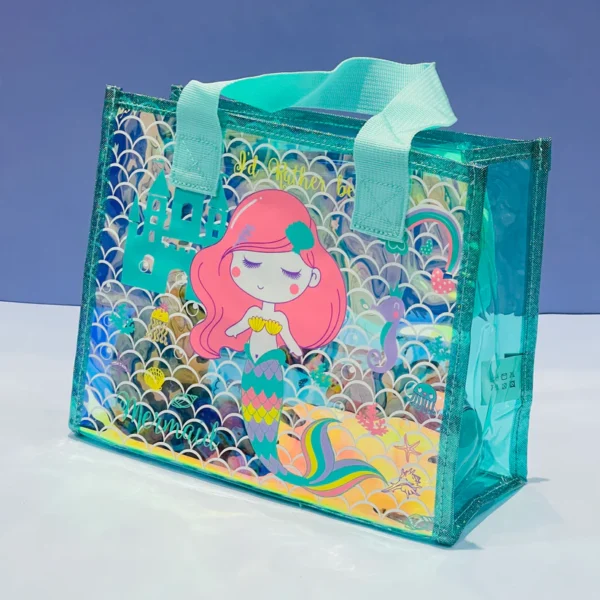 Kids Luxury Holographic Tote Bag - Image 9