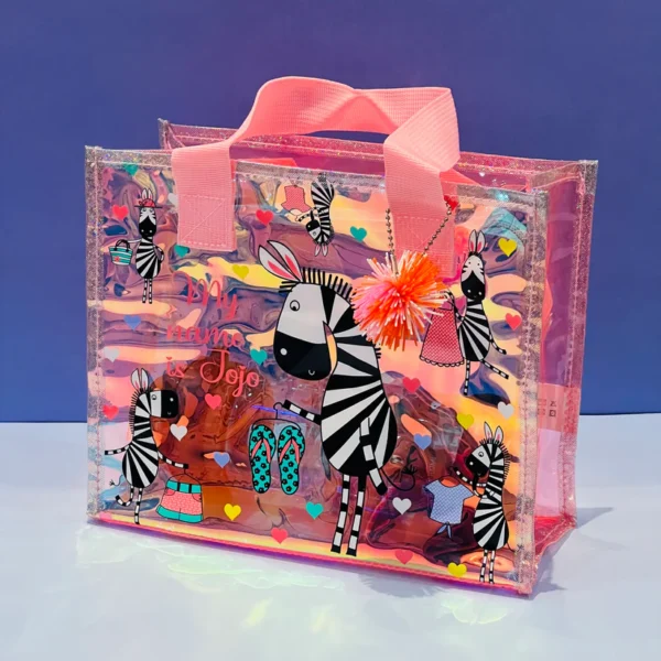 Kids Luxury Holographic Tote Bag - Image 8