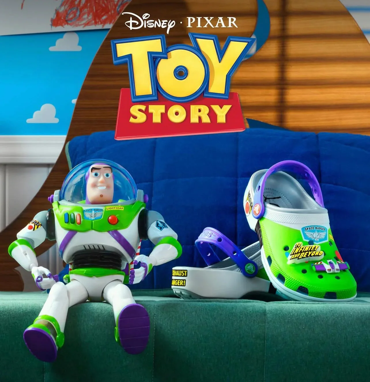 Crocs x Toy Story Buzz Lightyear Classic Clog – Limited Edition