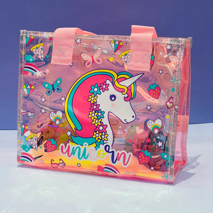 Kids Luxury Holographic Tote Bag