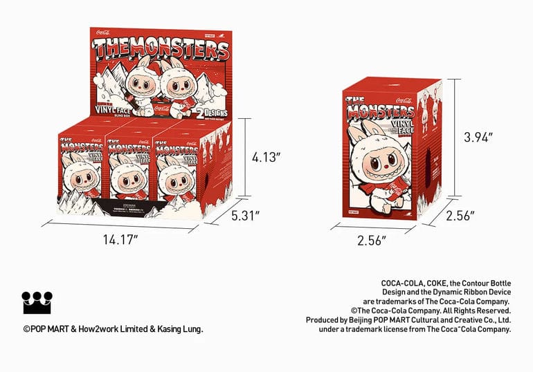 Pop Mart Labubu The Monsters Coca Cola Series Vinyl Face Single Blind Box - Image 14