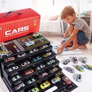 Cars – Luxury Gift Box | 48pcs Alloy Pull-Back Cars for Kids