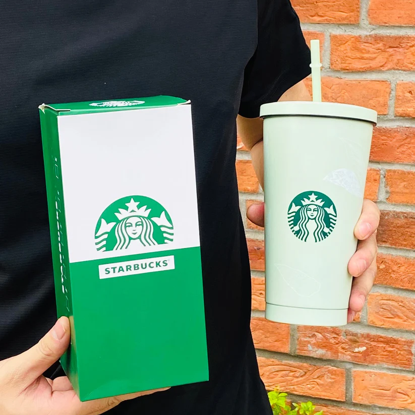 Starbucks Original Coffee Tumbler – 500ml Mint Green with Straw - Image 6
