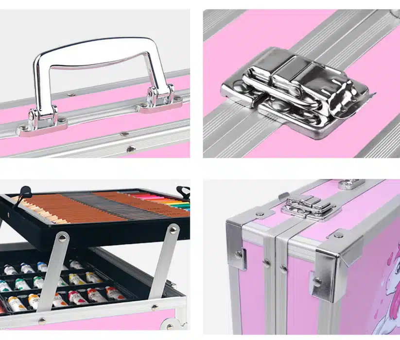 145pcs Art Painting Trunk for Kids & Adults – Complete Art Box Set for Creativity & Fun - Image 13