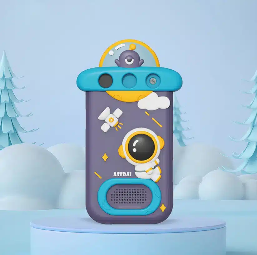 3D Kids Smartphone X19 | Educational Touchscreen Toy with 360° Camera, Music & Games | 2.8” Screen - Image 3