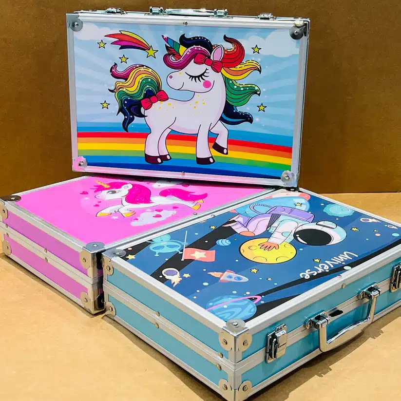 145pcs Art Painting Trunk for Kids & Adults – Complete Art Box Set for Creativity & Fun