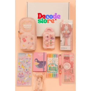 Gift Box for Sister on Rakhi | Pink Theme Stationery Surprise | Rakshabandhan 2025 Special