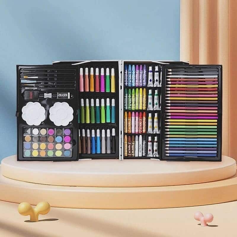 145pcs Art Painting Trunk for Kids & Adults – Complete Art Box Set for Creativity & Fun - Image 4