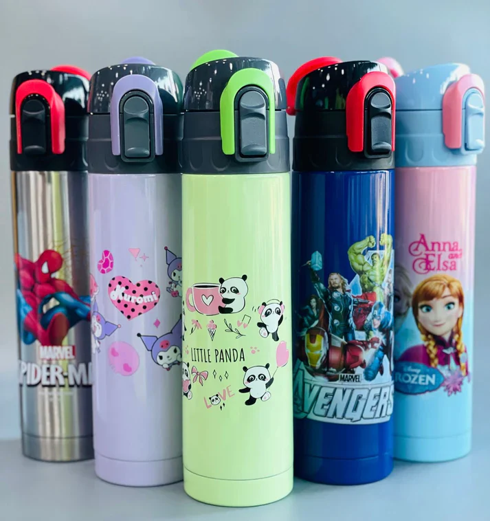Kids 500ml Insulated Chiller Bottle – Stainless Steel, BPA-Free - Image 2