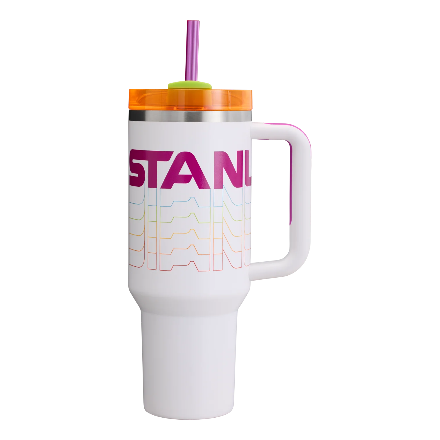 Stanley Reverb Quencher H2.0 FlowState™ Tumbler | 40 oz – Vivid Violet, Black, Frost, Azure - Image 4