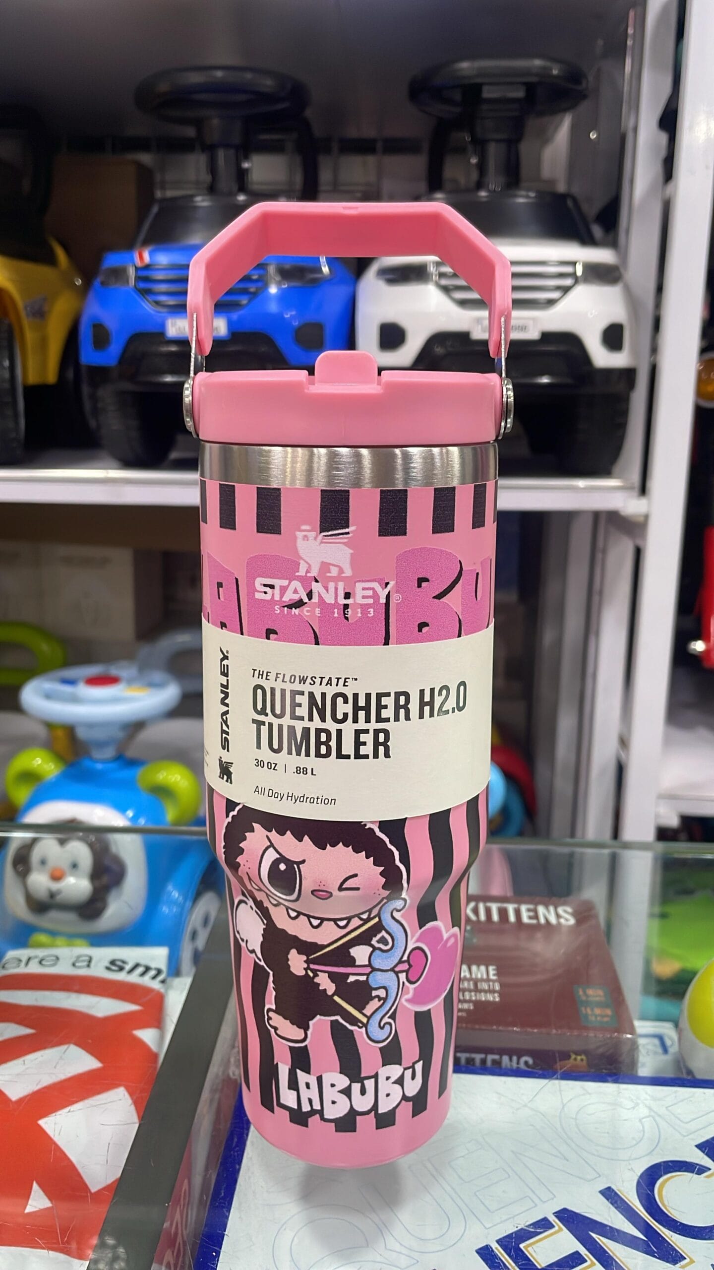 Labubu Stanley IceFlow Flip Straw Tumbler