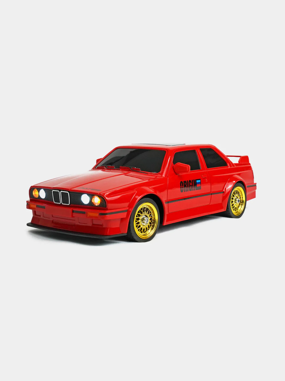 1:16 Scale 4WD Whoosh BMW E30 RC Drift Car – 30KM/H Proportional Control with LED Lights & Spare Tires