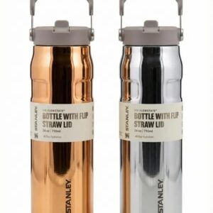 Stanley Flowstate™ 24oz Metallic Shiny Water Bottle with Flip Straw Lid