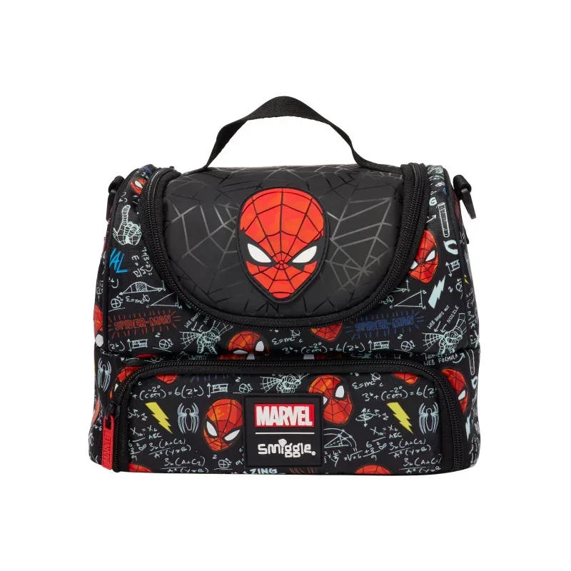 Smiggle Lunch Bag : Spider-Man Double Decker 7 Inch For Kids - Image 3