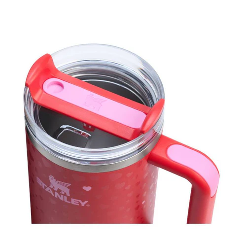 Stanley 40 oz Stainless Steel H2.0 Flowstate Quencher Tumbler – Valentine’s Day - Image 4