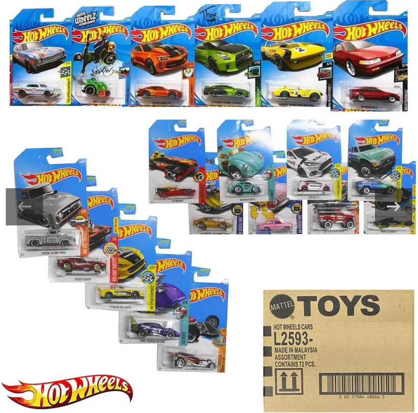 Hot Wheels - Mattel Die Cast Cars (Random 1pc)
