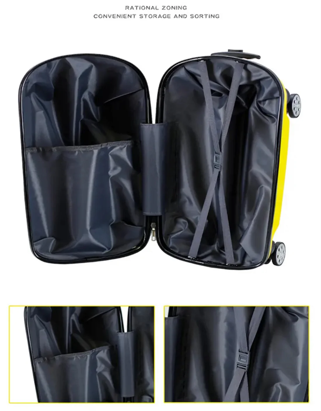 Ride On - Children's Trolley with Playful Car Designs - Image 5