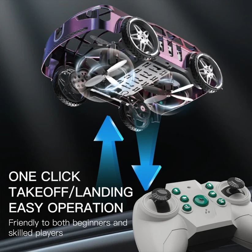 Flying Cars - 2.4GHZ Drone Air Racer - Image 2