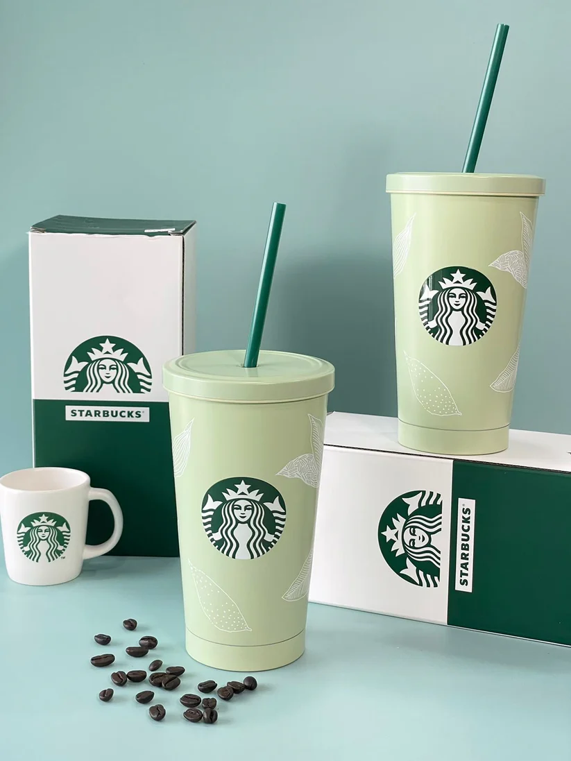 Starbucks Original Coffee Tumbler – 500ml Mint Green with Straw