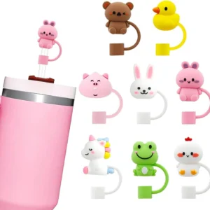 3D Straw Toppers - Stanley | Stylist | Silicone