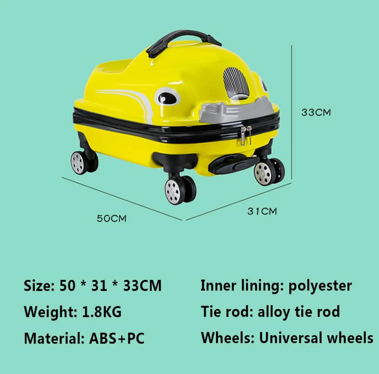 Ride On - Children's Trolley with Playful Car Designs - Image 6