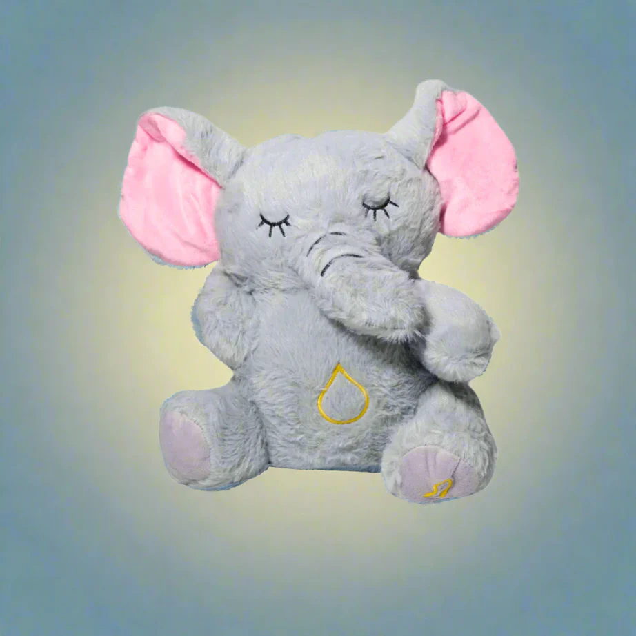 Breathing Elephant – Baby Sleep Soother with Lights & Rhythmic Comfort - Image 2