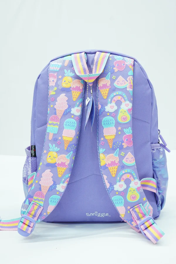 Original Smiggles 14 Inch Unicorn School Bag for Nursery till Grade KG Girls With Surprise Gift - Image 3