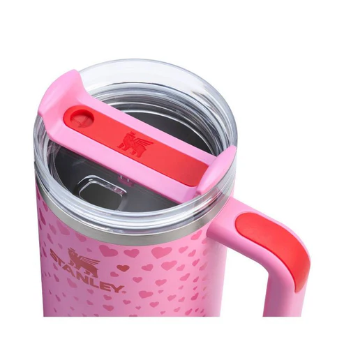 Stanley 40 oz Stainless Steel H2.0 Flowstate Quencher Tumbler – Valentine’s Day - Image 7