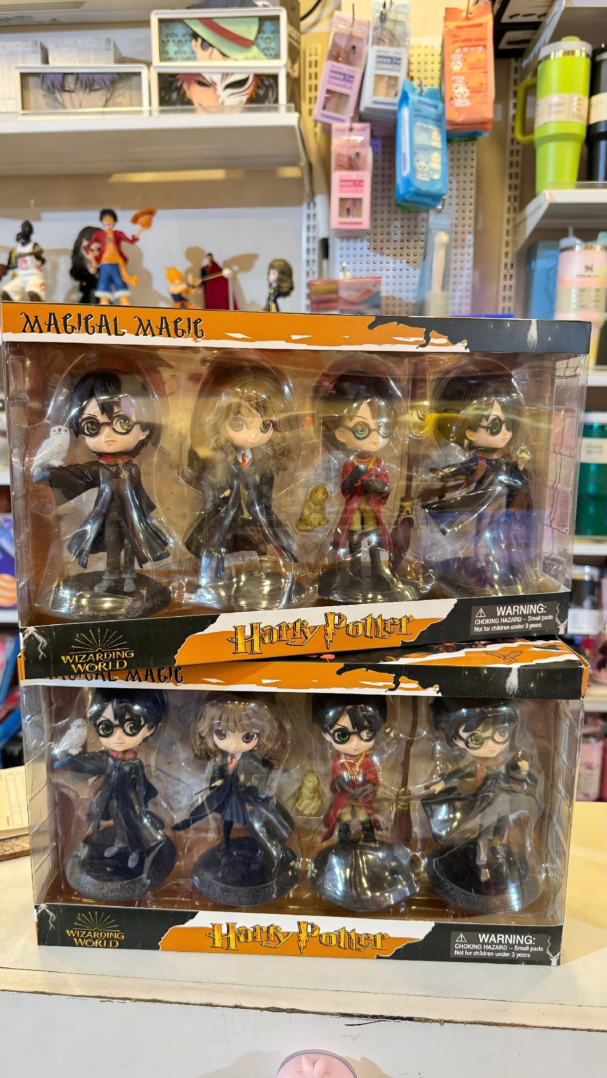 Wizarding World Collectible Harry Potter Character Figurines Set, 4-Piece - Image 2