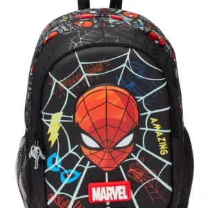 Smiggle School Bag : Spider-Man Colorful & Stylish 16 Inch Backpack for Kids