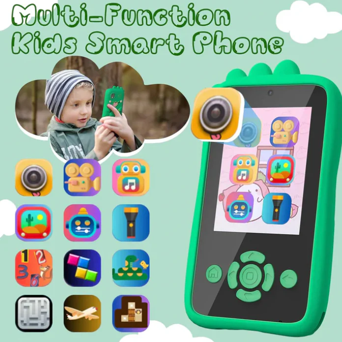 Kids smartphone camera toy phone with games and more! - Image 4