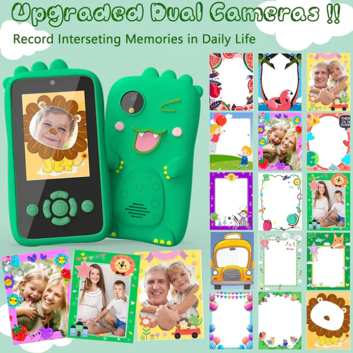 Kids smartphone camera toy phone with games and more! - Image 2