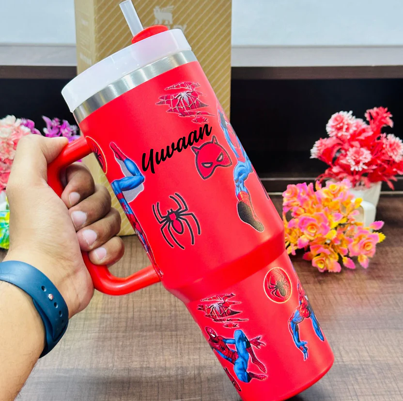 Stanley × Marvel Spiderman Quencher Tumbler – 40oz | Limited Edition - Image 6