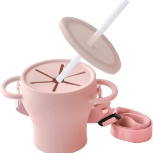 2-in-1 Snack Catcher Cum Sippy Cup