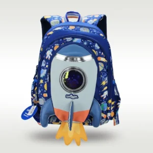 Smiggle School Bag : Rocket Colorful & Stylish 14 Inch Backpack for Kids