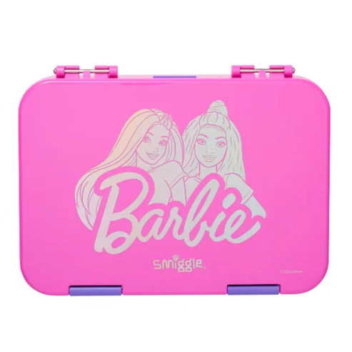 Smiggle barbie Happy Medium Bento 758 ML Lunchbox | Leakproof